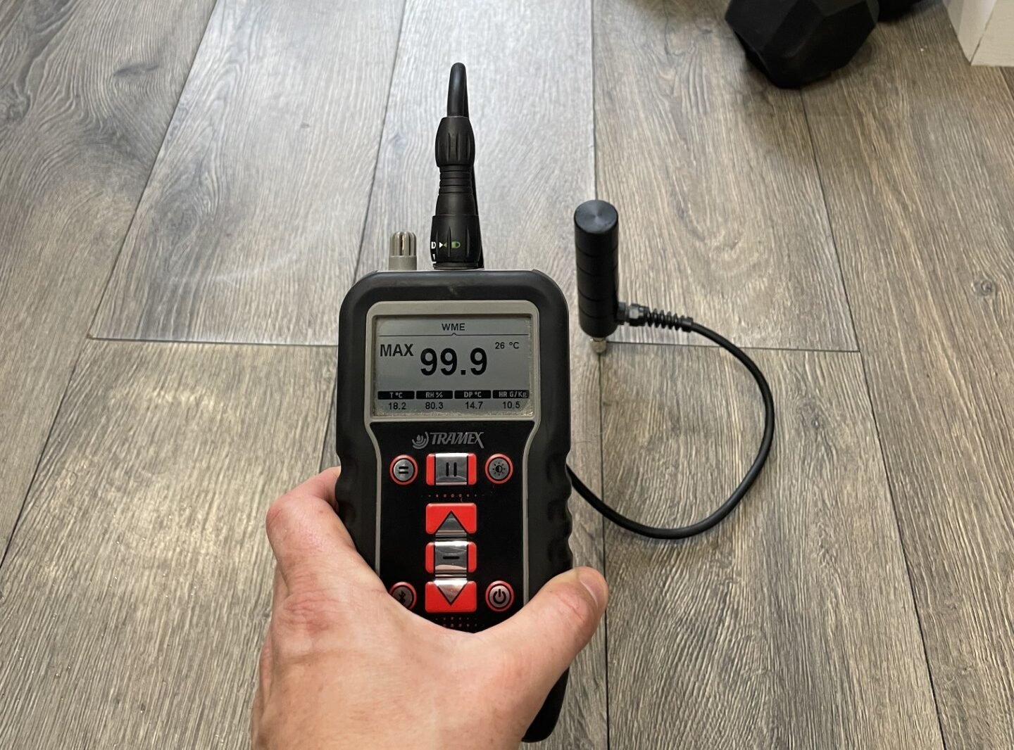 Water leak causing internal damage